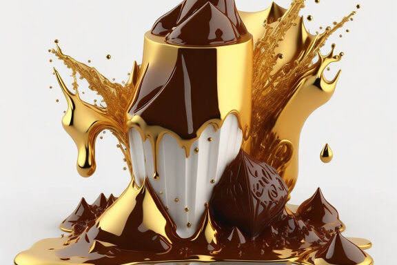 Chocolate Design And Realistic Chocolate background