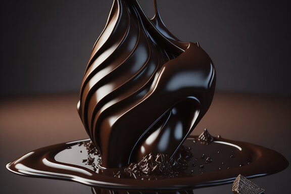 Chocolate Design And Realistic Chocolate background