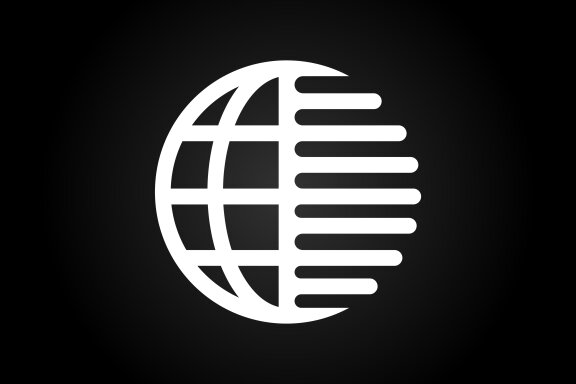 Earth logo design template. Globe icon sign symbol