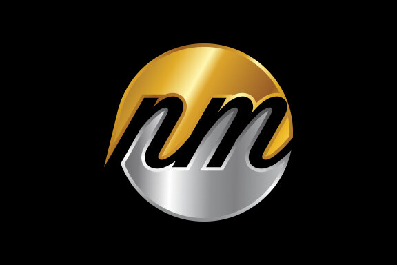 Initial Monogram Letter N M Logo Design Vector... - Stock Illustration  [64805928] - PIXTA