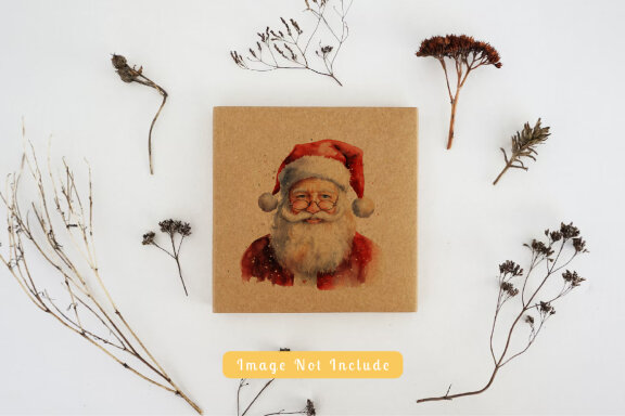 santa claus watercolor illustration collection