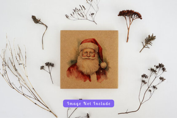 santa claus watercolor illustration collection vol. 4