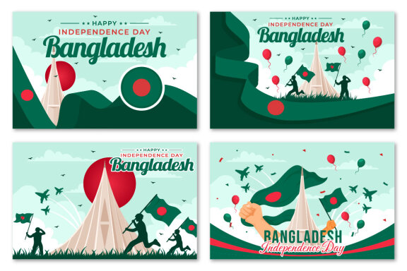 13 Bangladesh Independence Day Illustration