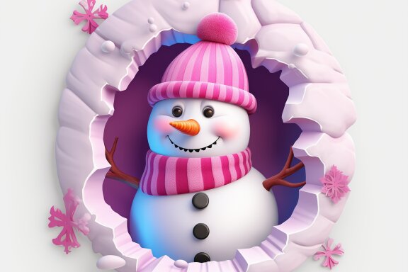 Pink Christmas Background