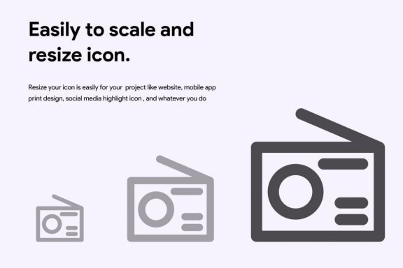 50 Multimedia Line Icon
