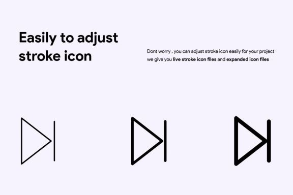 50 Multimedia Line Icon