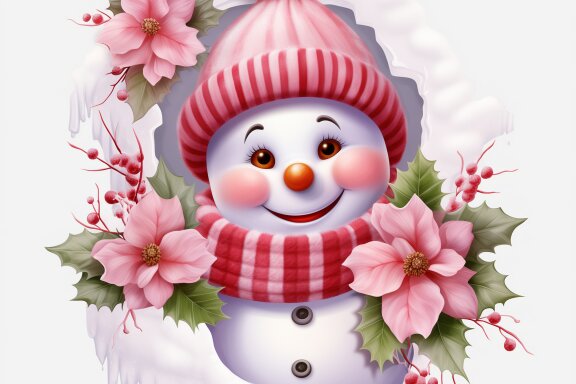 Pink Wallpaper 3D Christmas