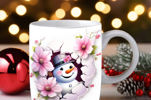 Snowman 3D Hole