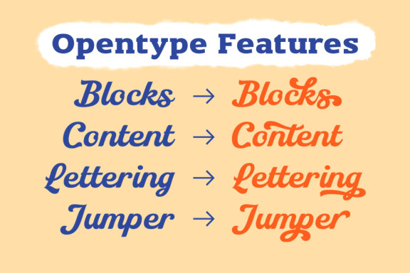 The Bilany - Display Font Duo