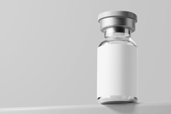 Vaccine Glass Vial Bottle Mockup Vol.02