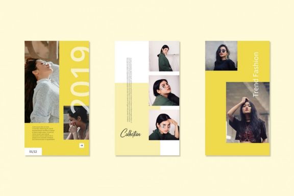 Yellow Instagram Templates