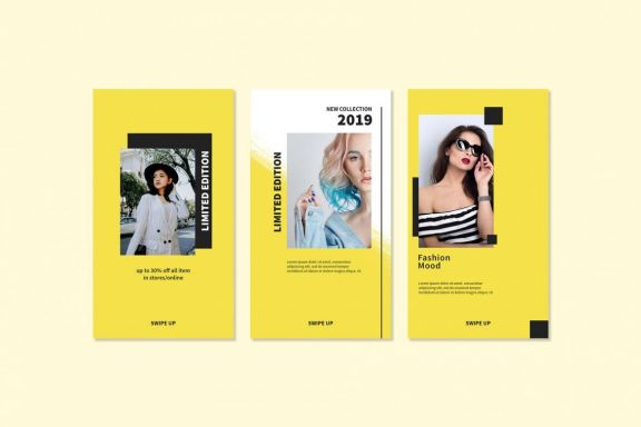 Yellow Instagram Templates