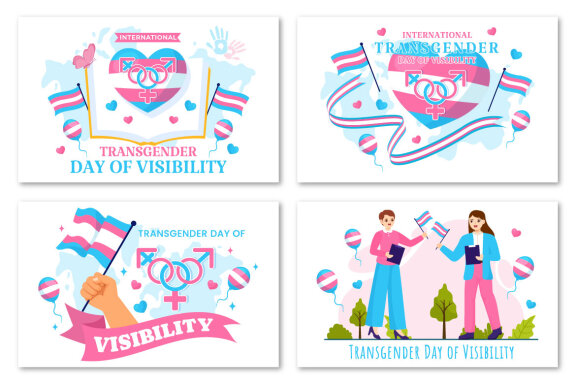 13 International Transgender Day of Visibility Illustration
