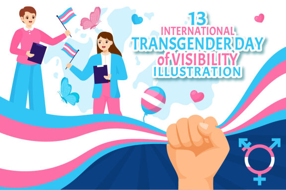 13 International Transgender Day of Visibility Illustration