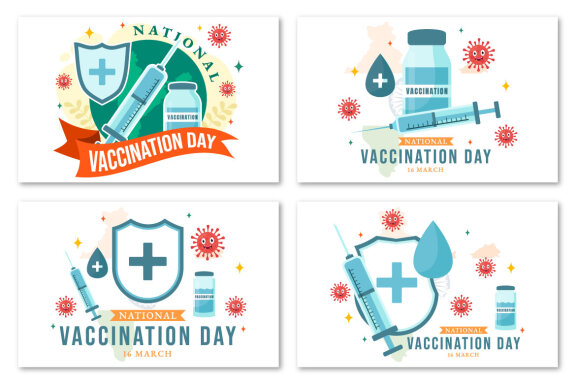 13 National Vaccination Day Illustration