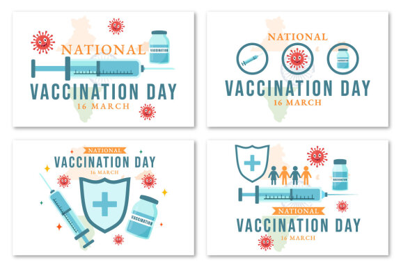 13 National Vaccination Day Illustration