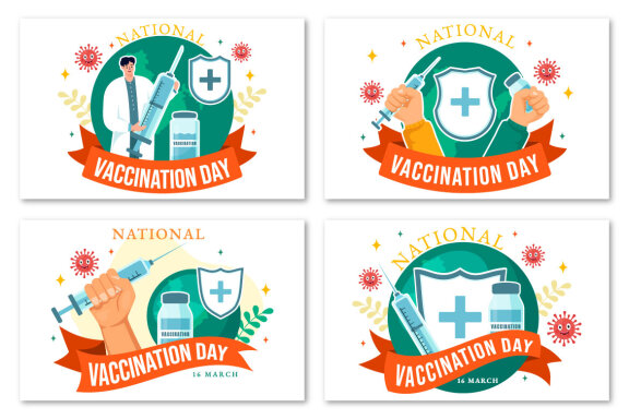 13 National Vaccination Day Illustration
