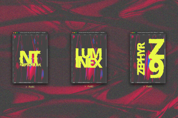 Prisma Poster Kit FREE Ps Template
