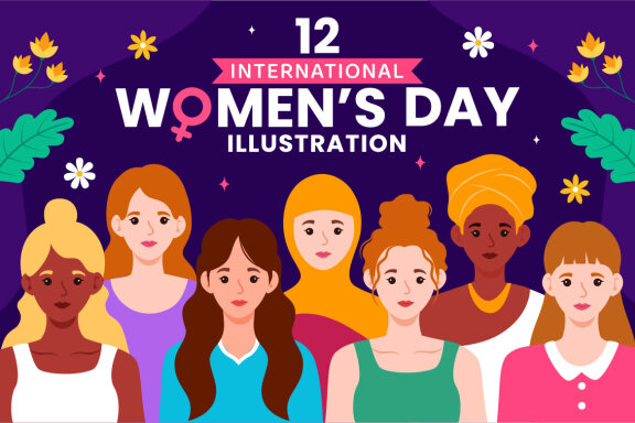 12 International Women's Day Illustration
