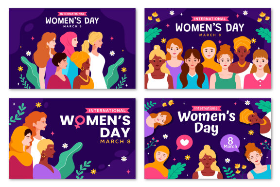 12 International Women's Day Illustration
