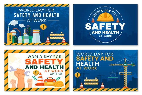 14 World Day for Safety and Health at Work Illustration