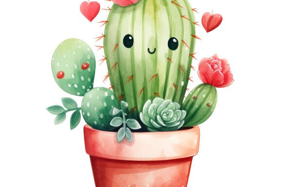 Valentine Plant  Cactus