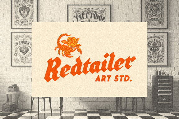 Hintdake - Tattoo Blackletter Font