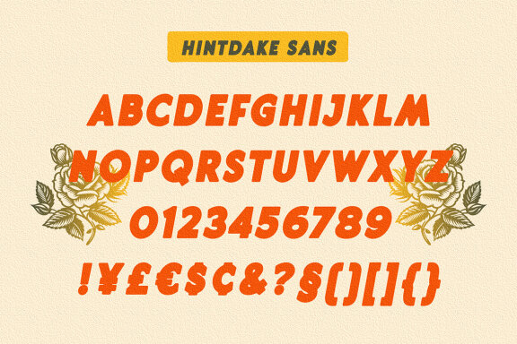 Hintdake - Tattoo Blackletter Font