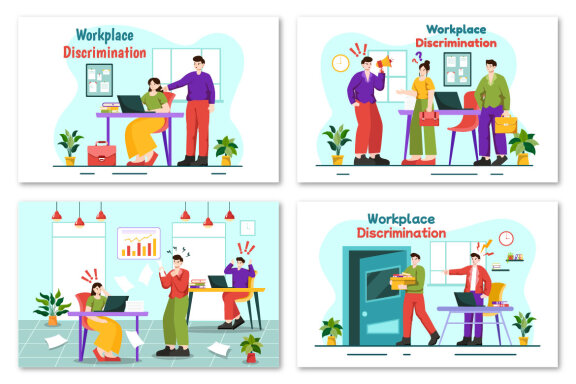 12 Workplace Discrimination Illustration