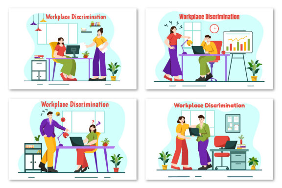 12 Workplace Discrimination Illustration