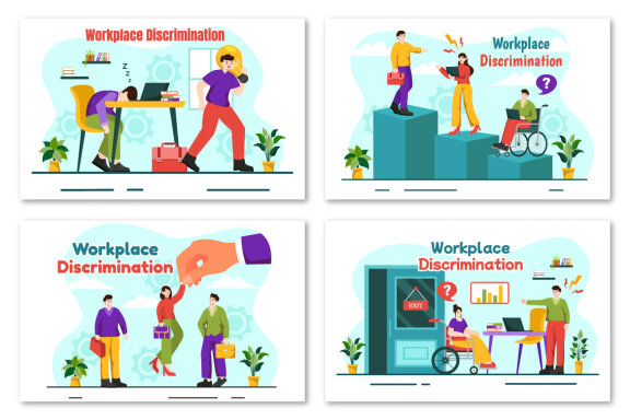 12 Workplace Discrimination Illustration