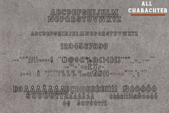 Channels Family Vintage Font