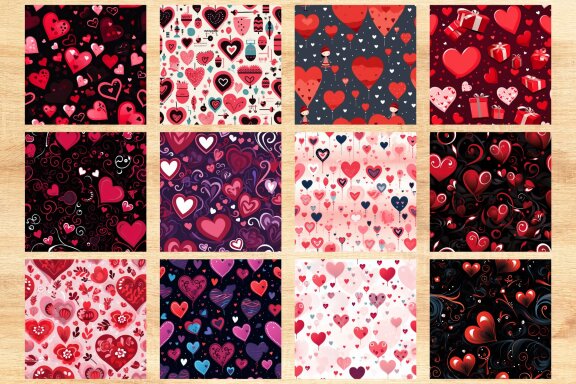 Valentine's Love Day Pattern