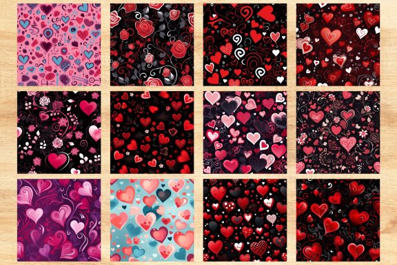 Valentine's Love Day Pattern