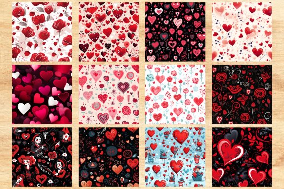Valentine's Love Day Pattern