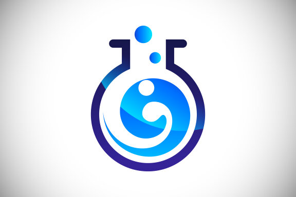 Lab logo science