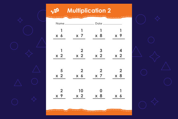 Basic math multiplication for kids