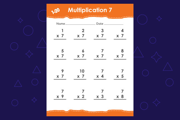 Basic math multiplication for kids