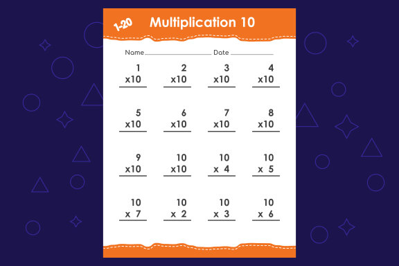 Basic math multiplication for kids