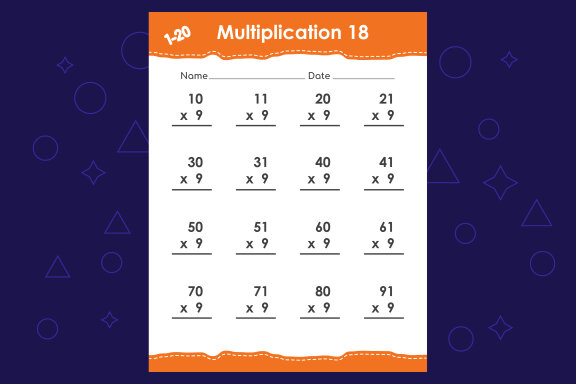Basic math multiplication for kids