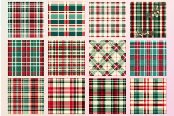 Vintage Christmas Plaid