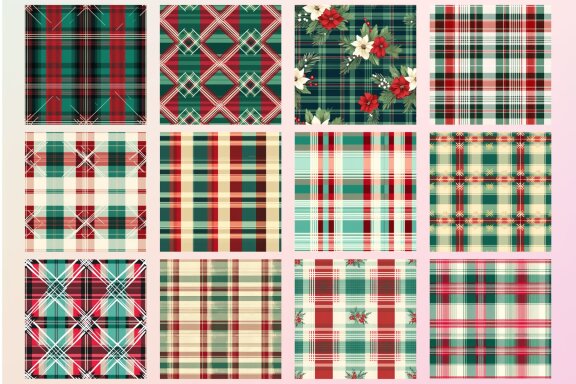 Vintage Christmas Plaid