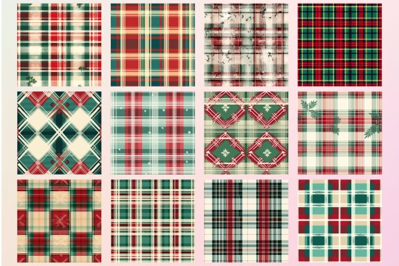 Vintage Christmas Plaid