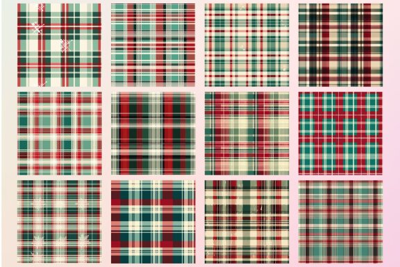 Vintage Christmas Plaid