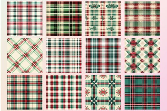 Vintage Christmas Plaid