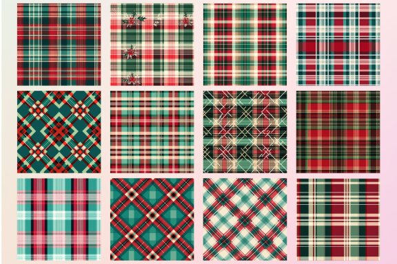 Vintage Christmas Plaid