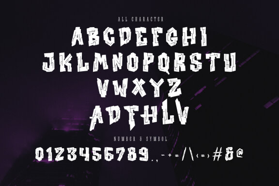Fyltron Amex Techno Display Typeface
