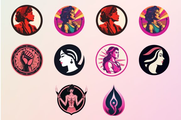Feminist Logo Clipart
