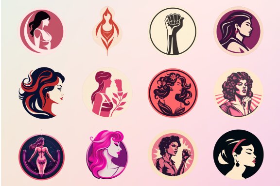 Feminist Logo Clipart