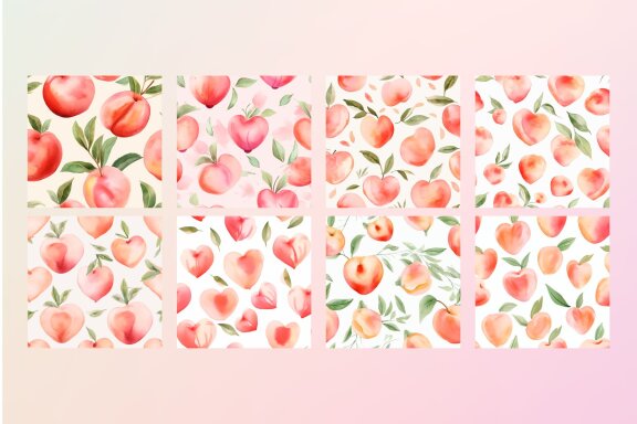 Peach Pattern